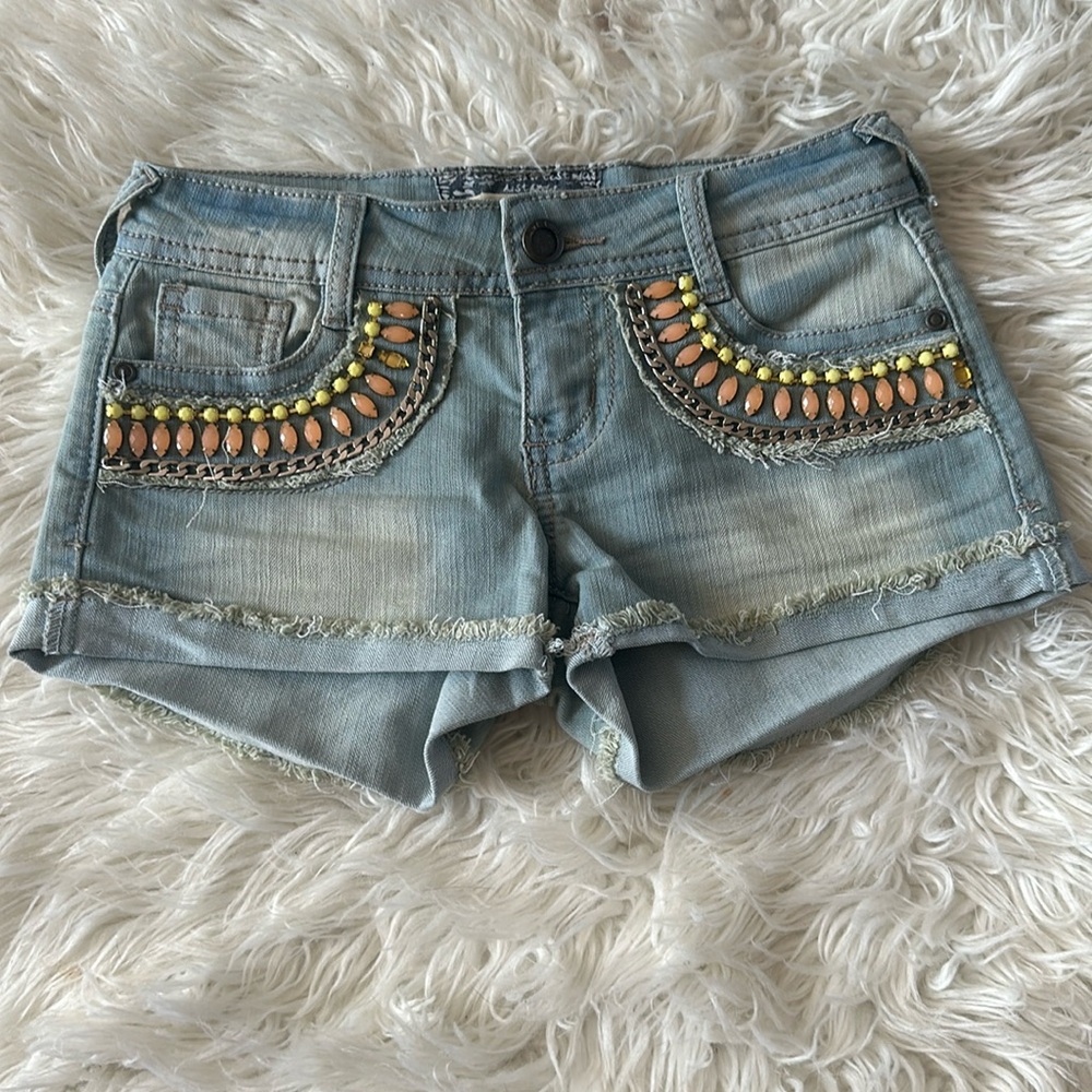 Hot Kiss Jean Shorts
